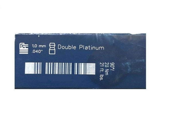 شمع خودرو بوش مدل Double Platinum KPP332 پایه کوتاه ساخت آلمان
