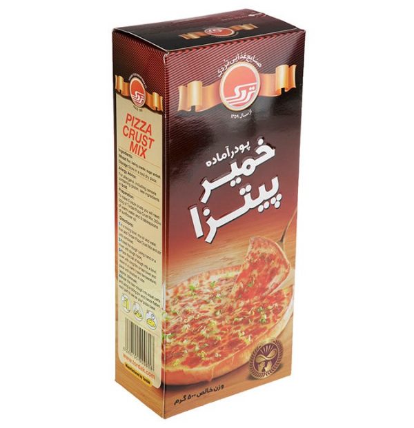 پودر آماده خمیر پیتزا تردک مقدار 500 گرم