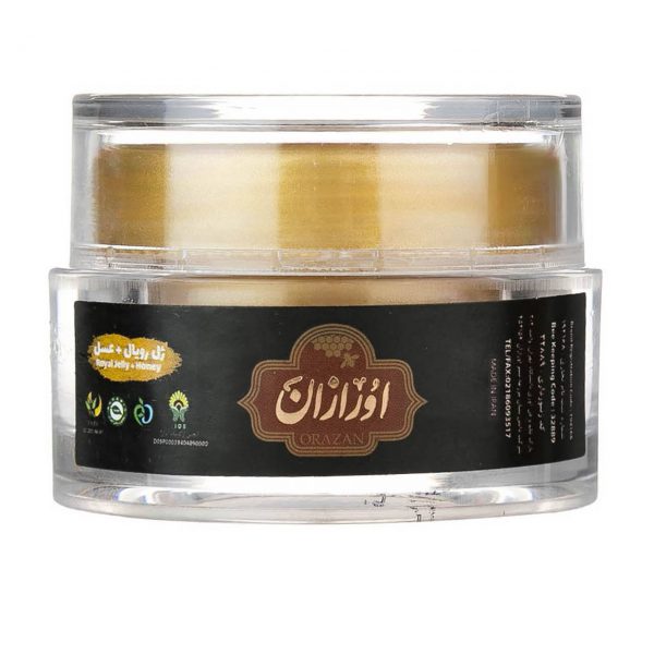 ژل رویال و عسل اورگانیک اورازان - 25 گرم