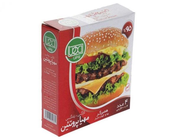 همبرگر 95 درصد مهیا پروتئین - 400 گرم