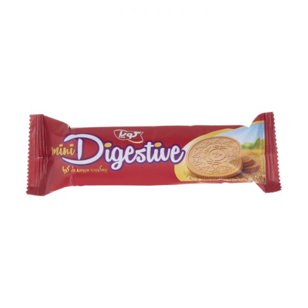 بیسکوییت مینی دایجستیو سبوس دار کوپا بسته 24 عددی