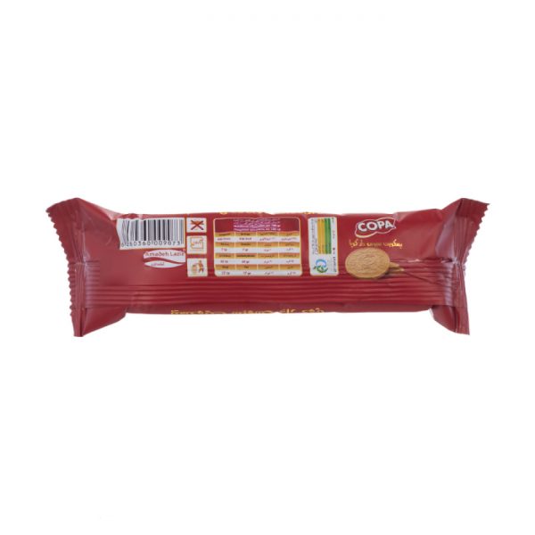 بیسکوییت مینی دایجستیو سبوس دار کوپا بسته 24 عددی