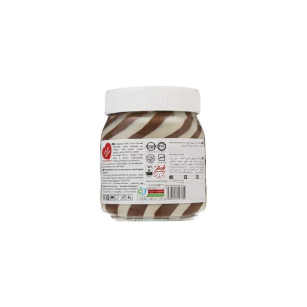 کرم کاکائو فندقی شیری فرمند مقدار 350 گرم