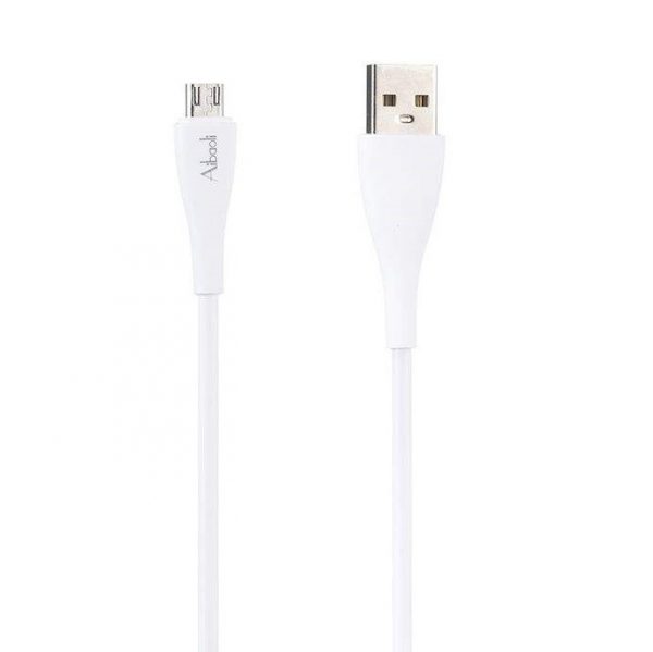 کابل تبدیل USB به microUSB ایبولی کد AM-12 طول 1 متر